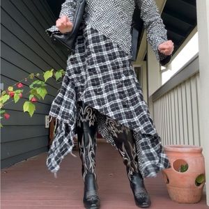 Unique maxi/midi dress by LA designer